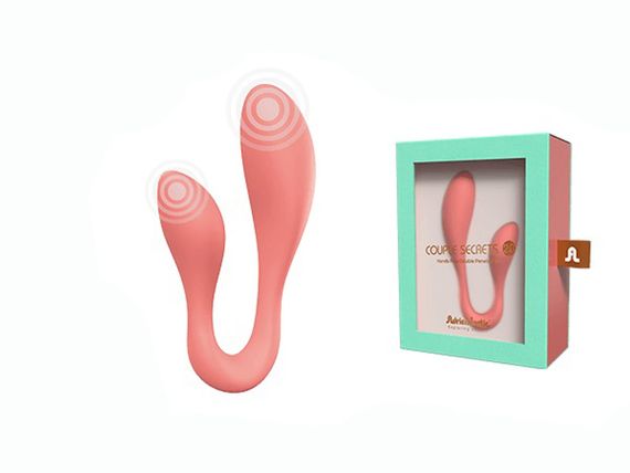 Смарт-стимулятор Adrien Lastic Couple Secrets II + APP для клітора та точки G, кораловий Sex Aura | Зображення 5