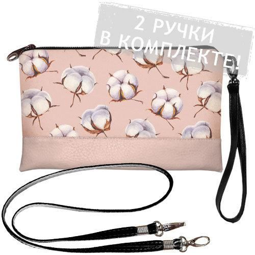 Клатч через плече Хлопок 25x15 см (KL_GL_CLF016_PUD)