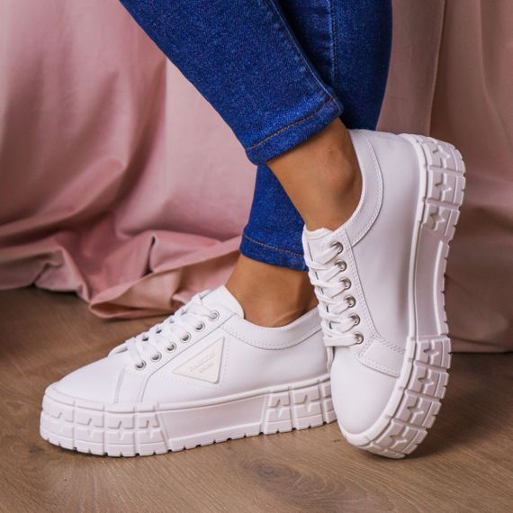 Кроссовки женские Fashion Danuta 3209 37 размер 24 см Белый | Зображення 4