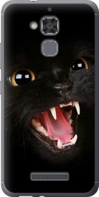 Чехол на Asus Zenfone 3 Max ZC520TL Чёрная кошка "932u-442-17620"