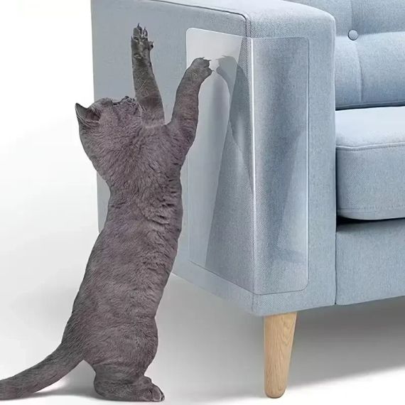 Антикоготь защитная наклейка от когтей для диванов и кресел 30×45 см | Зображення 7