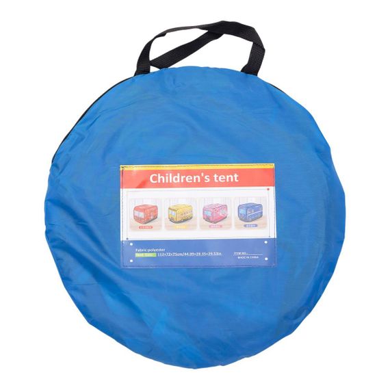 Детская игровая палатка "Полицейская машина" 110×70×66 см палатка для мальчика Синяя HP-S-5NDBL | Зображення 7