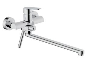 Змішувач для ванни Qtap Evia Chrome QTEVI260CRM47579