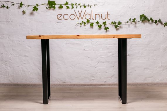 Стіл для гаджетів EcoWalnut із прямокутними краями L (сосна) | Зображення 1