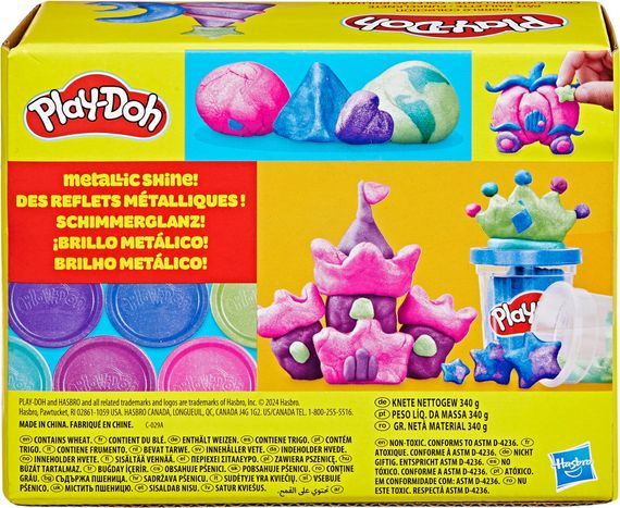 Набор пластилина Play-Doh: Glitter Collection (6 баночек «Блестящая коллекция») | Зображення 3