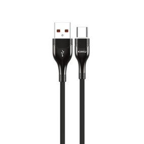 USB кабель Kaku KSC-223 USB - Type-C 1.2m с подсветкой - Black