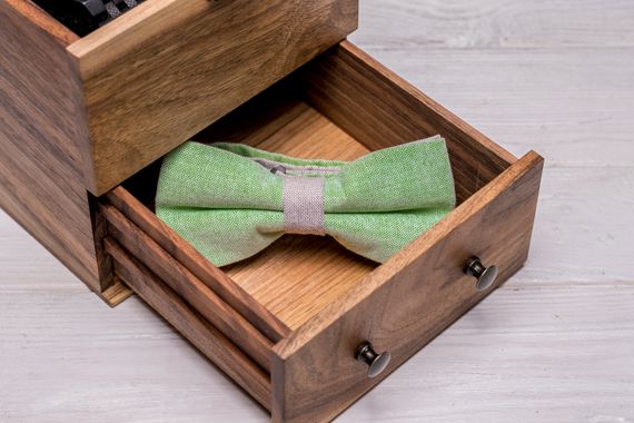 Коробочка для часов со стеклянной крышкой с ящиком 4 с лого | Зображення 7