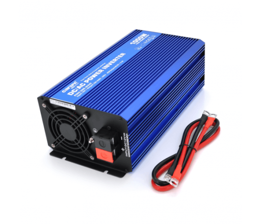 Перетворювач напруги Carspa SINUS-P1000-122 12v 230v 1000Вт чиста синусоїда | Зображення 1