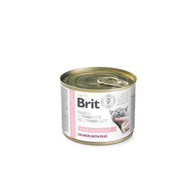 Вологий корм Brit Grain Free Veterinary Diets Hypoallergenic для котів із харчовою алергією або непереносимістю з лососем та