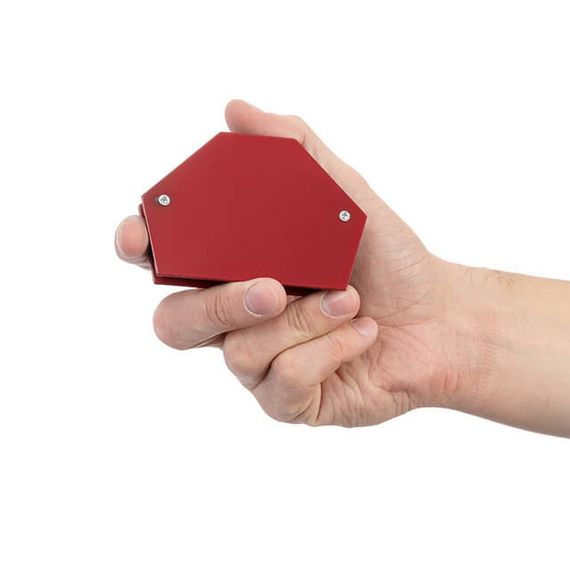 Тримач магнітний для зварювання трапеція, 30°, 45°, 60°, 75°, 90°, 135°, 11 кг, 100×68×14 мм INTERTOOL MW-0001 | Зображення 2