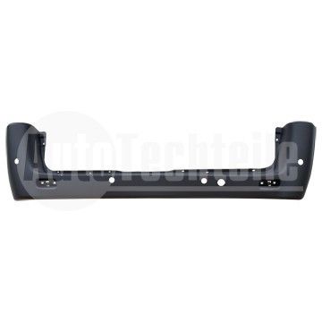 Бампер задний Citroen Jumpy / Fiat Scudo / Peugeot Expert 07-16 (чёрный, под парктроники), AutoTechteile, 505