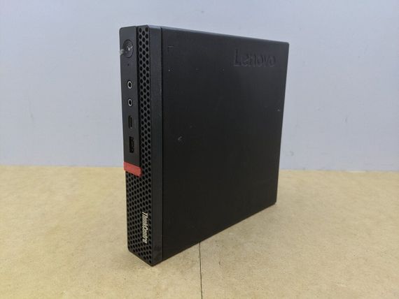 Неттоп Lenovo ThinkCentre M720q Tiny USFF / Intel Core i3-9100T (4 ядра по 3.1 - 3.7 GHz) / 8 GB DDR4 / 240 GB SSD / Intel UHD Graphics 630 / Блок питания б/у | Зображення 2