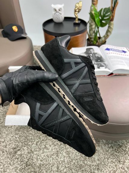 Чоловічі кросівки Exchange AX All Black замша , текстиль , В'єтнам 42 26.5-27см | Зображення 6