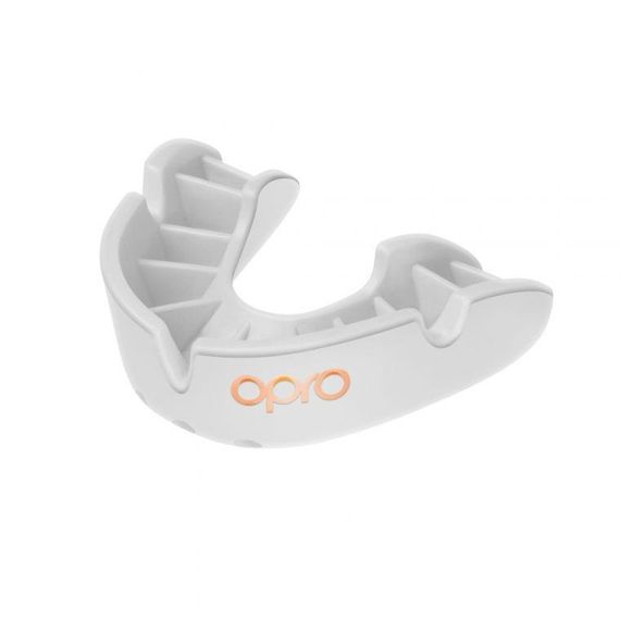 Капа боксерська OPRO Junior Bronze White (art.002185006) | Зображення 1