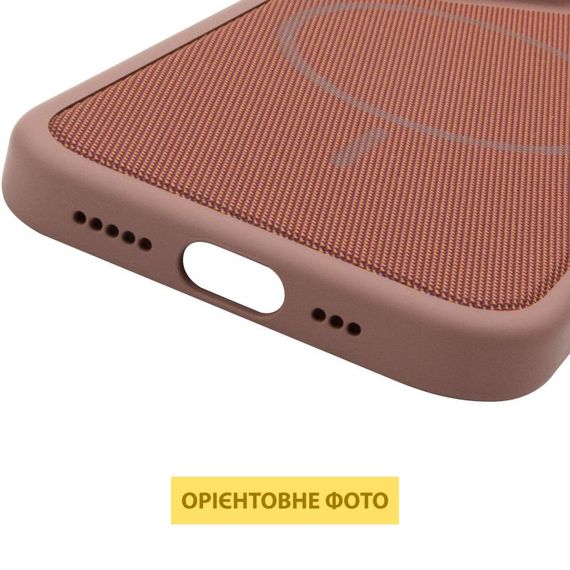 Чохол PC Textile Hybrid with Magnetic Fit для Apple iPhone 16 Pro (6.3") Desert Gold | Зображення 4