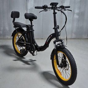 Електровелосипед CRUZZER Chicago 48V 800W 13Ah складаний Fat Bike 20" до 40 км/год чорний