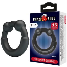 Эрекционное кольцо Crazy Bull №15 - Meco super soft silicone, BI-210362 Sex Aura