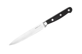 Кухонный нож универсальный Ardesto Black Mars, 25,2 см, длина лезвия 12,7 см, черный, нерж.сталь, дерево (AR2034SW)