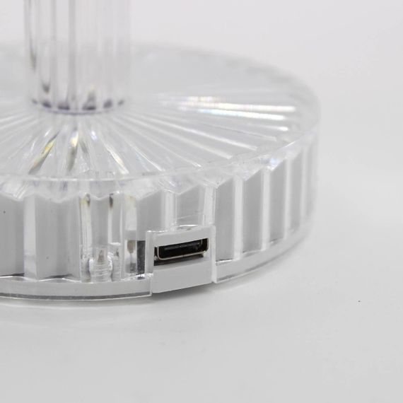 Декоративний LED світильник - нічник з пультом ДК, Crystal Light / Настільна кришталева лампа | Зображення 9
