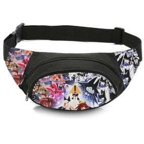 Сумка-бананка детская с принтом Fundamental Paper Education поясная сумка для мальчика (4713)