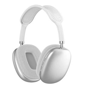 Наушники беспроводные P9 Plus Белые с серебристым