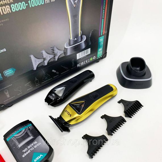 Бездротові машинки для стрижки легкі, Професійна машинка для стрижки волосся в салон WH-38 | Зображення 7