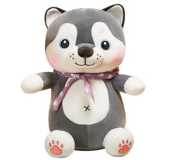 Детская мягкая игрушка "Собачка" L1131 игрушка с пледом, размер 50 см