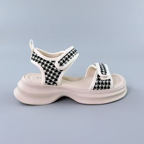 Сандалі дитячі 589095 Бежеві чорні 32 33 34 35 36 37