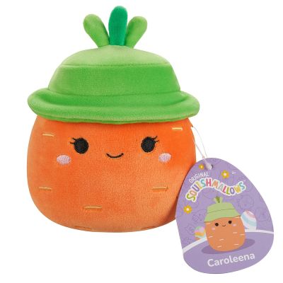М&apos;яка іграшка Squishmallows Морквина Кароліна в капелюсі 13 см (SQER01182) | Зображення 6