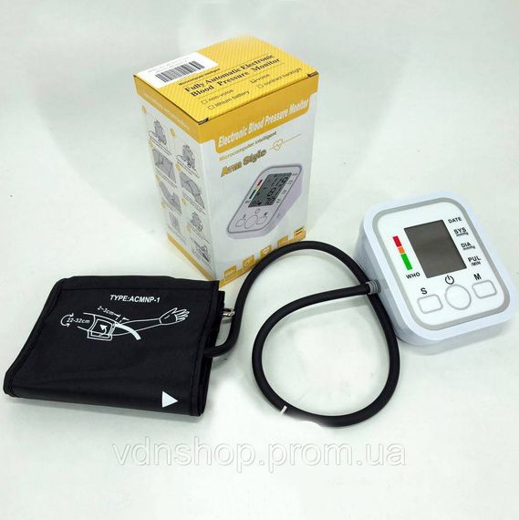 Вимірник тиску людини ARM Style B02R, Автоматичні тонометри для вимірювання тиску LK-82 | Зображення 7