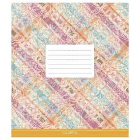 Зошит учнівський "Сolor mania" 024-3386L-3 в лінію, 24 аркушів