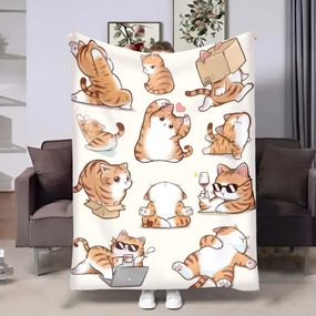 Плед 3D Котики муркотики 17961 160х200 см