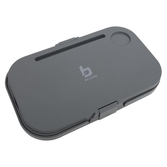 Кошик складаний Bo-Camp Foldable Box With table Top 17L Grey (6303695) | Зображення 1