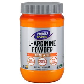 Аргинин NOW Foods L-Arginine Powder 454 g /75 servings/ Pure