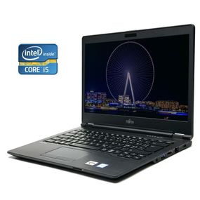 Ультрабук Fujitsu LifeBook U748 / 14" (1920x1080) IPS / Intel Core i5-8350U (4 (8) ядра по 1.7 - 3.6 GHz) / 8 GB DDR4 / 256 GB SSD / Intel UHD Graphics 620 / Win 10 Pro б/в