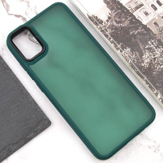 Чохол TPU+PC Lyon Frosted для Samsung Galaxy A07 Green | Зображення 3
