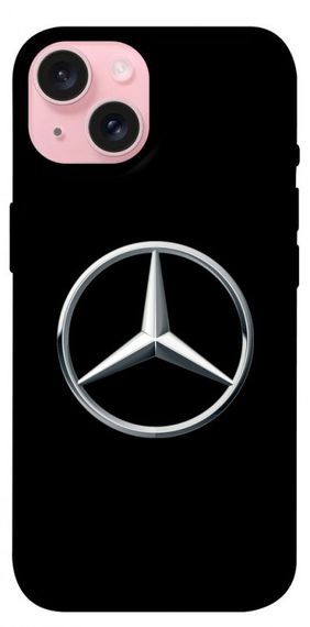 Чохол з картинкою Mercedes logo для Apple iPhone 15 (6.1")