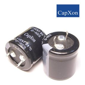 100mkf - 450v   LP 25*30  Capxon, 85°C конденсатор електролітичний