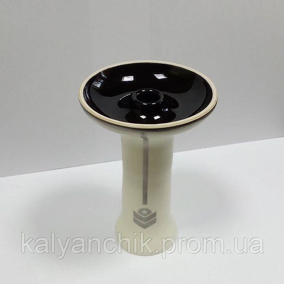 >Чаша для кальяна 2x2Hookah Medium Черно-белая