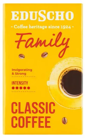 Кофе молотый средней обжарки и среднего помола Tchibo Family, 450г