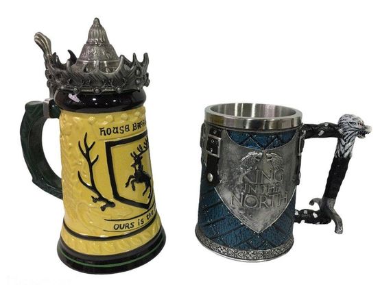 Подарунковий набір Кухоль Game Of Thrones House Герб Баратеонів Гра Престолів і King In The North | Зображення 1