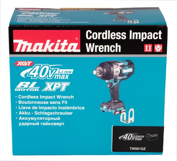 Гайковерт аккумуляторный Makita TW001GZ (1800 Нм, 3/4", XGT, без аккумуляторов и зарядного устройства) | Зображення 7
