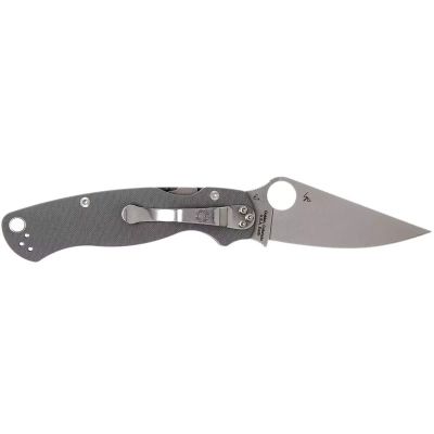Нож Spyderco Para-Military 2 G10 Maxamet Dark Grey (C81GPDGY2) | Зображення 1
