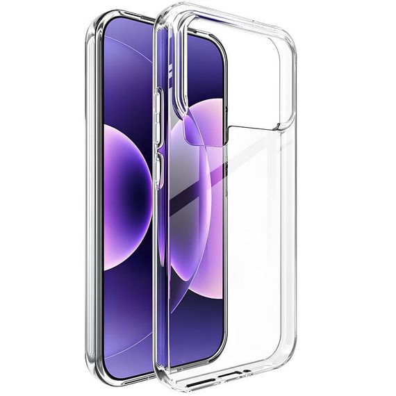 TPU чехол Epic Transparent 1,5mm для Xiaomi 17 Pro Бесцветный (прозрачный)