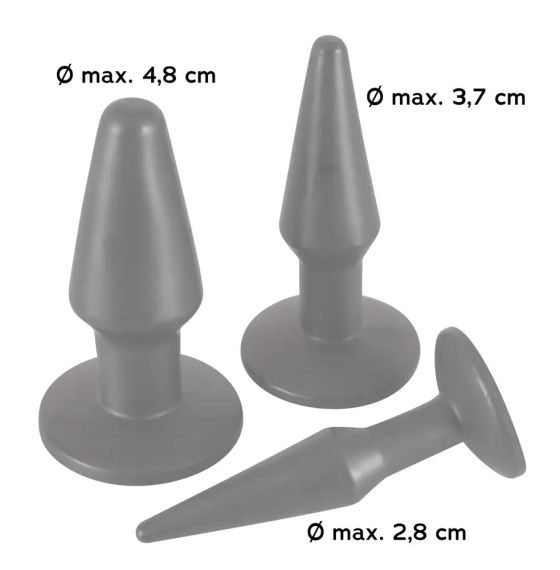 Набор анальных пробок ADVANCED sexstyle | Зображення 9