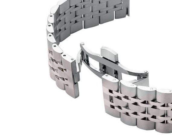 Металевий ремінець Primolux Steel Link для годинника Garmin Vivoactive 3 / Vivomove HR / Forerunner - Silver | Зображення 3
