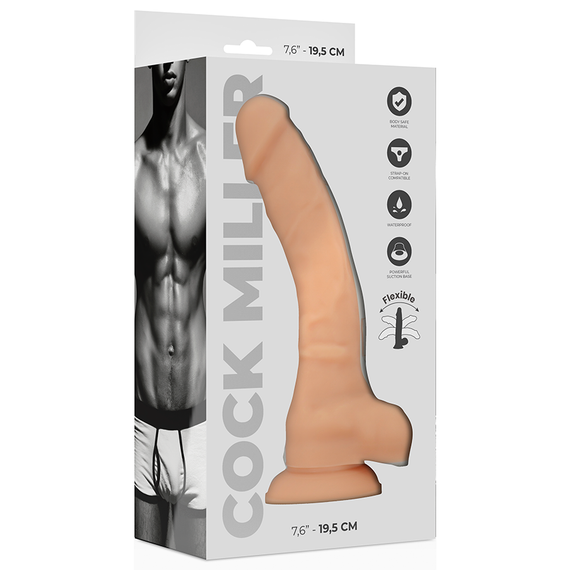 Фалоімітатор на присосці 16 х 3,5 см COCK MILLER (Іспанія) Sex Aura | Зображення 6