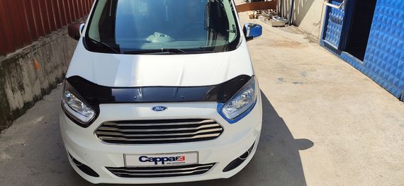 Дефлектор капота EuroCap для Ford Courier 2014-2024 рр | Зображення 1