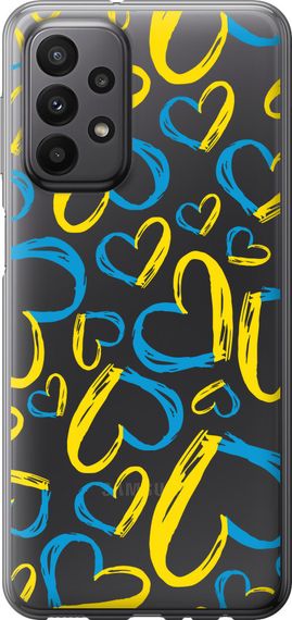 Чехол на Samsung Galaxy A23 A235F Сердца UA "5292u-2587-17620"