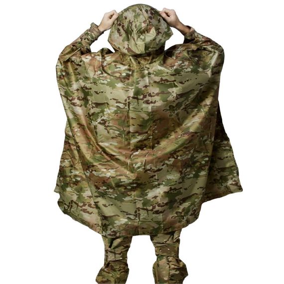 Пончо тактическое военное Ranger RA-8916 210х140 см мультикам | Зображення 1